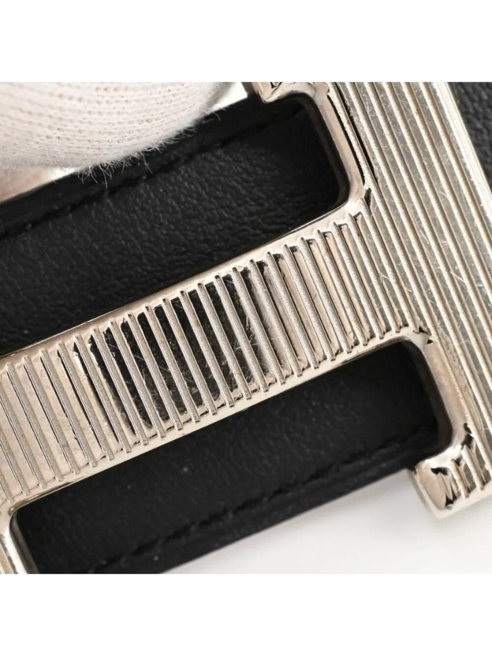 Hermes Belt H Storie Black